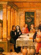 Juan de Flandes The Marriage Feast at Cana 2 oil